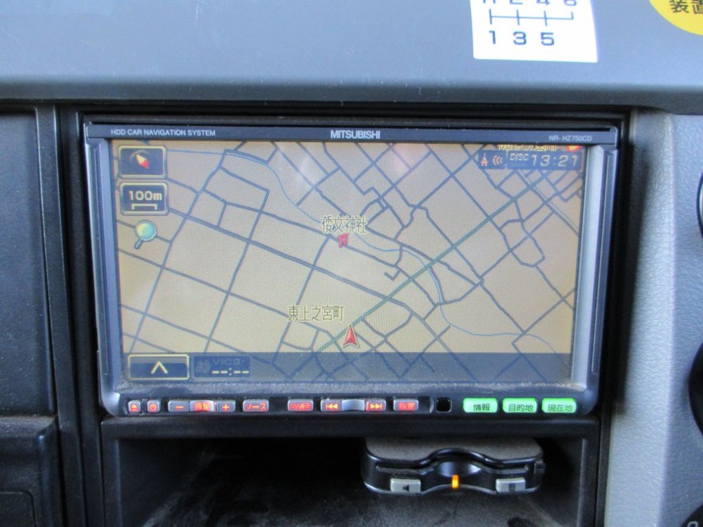 ナビ付です。|三菱 ファイター LDG-FQ62Fの写真26