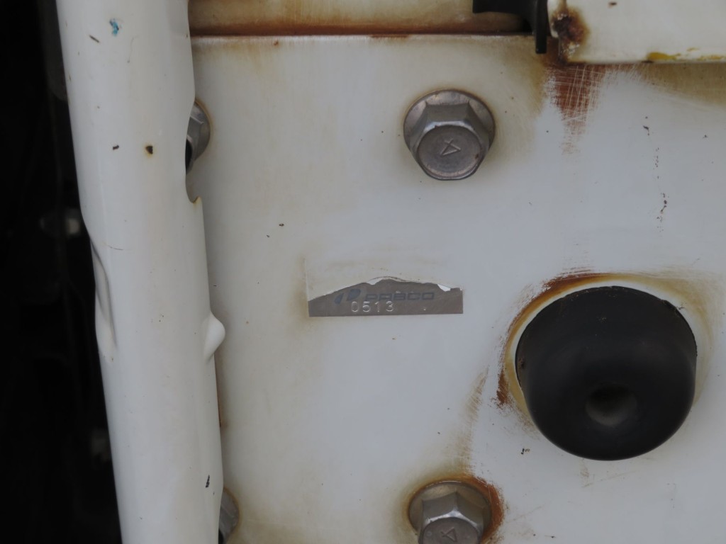 ボディーのプレートです。（一部欠損しています）|三菱 キャンター 2PG-FEB90(2WD)の写真26