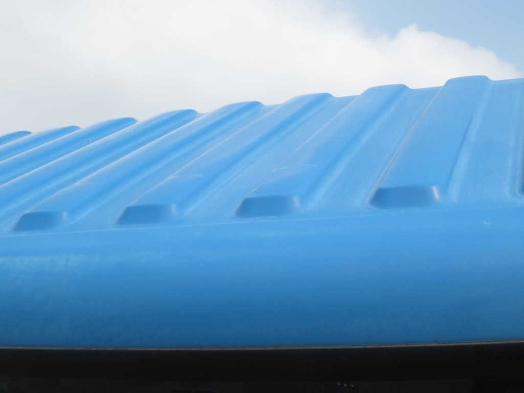 ルーフに軽いヘコミがあります。|日野 レンジャー QKG-FJ7JGAAの写真31