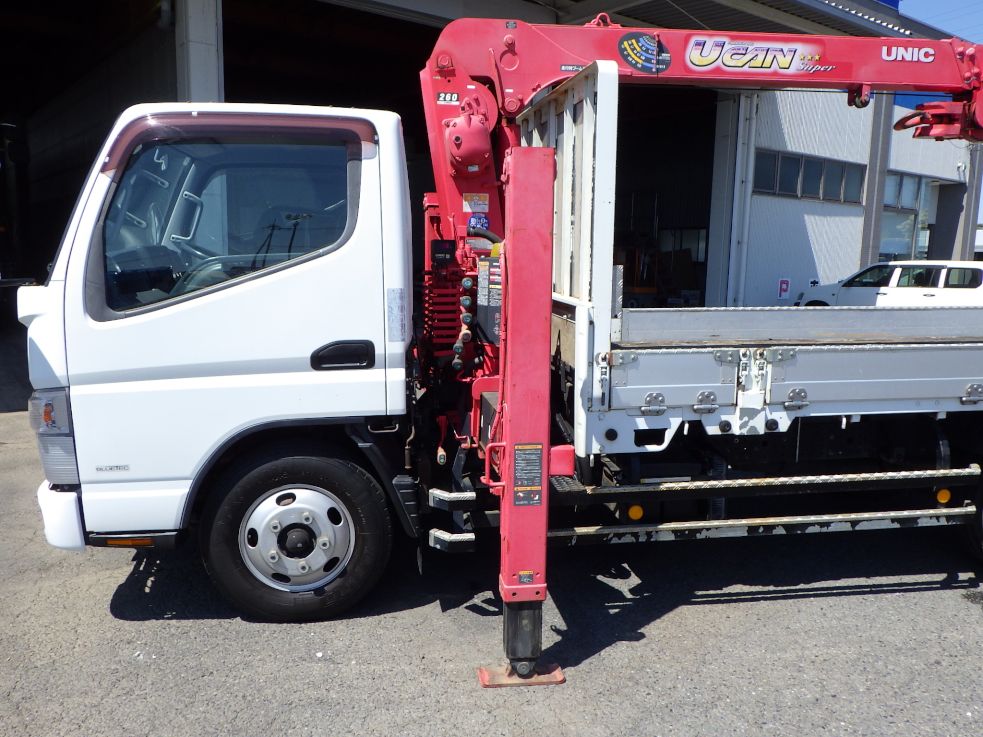 アウトリガーの状態です。|三菱 キャンター TKG-FEA50の写真13