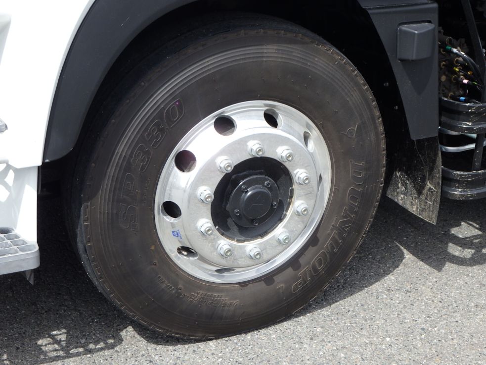 総輪アルミホイールです。|三菱 スーパーグレート 2RG-FP84VDRの写真35