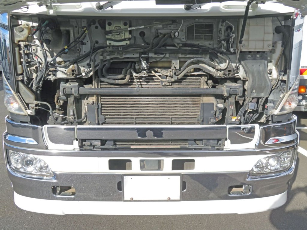フロントパネル内部に軽いサビがあります。|日野 プロフィア QPG-SH1EDDGの写真22