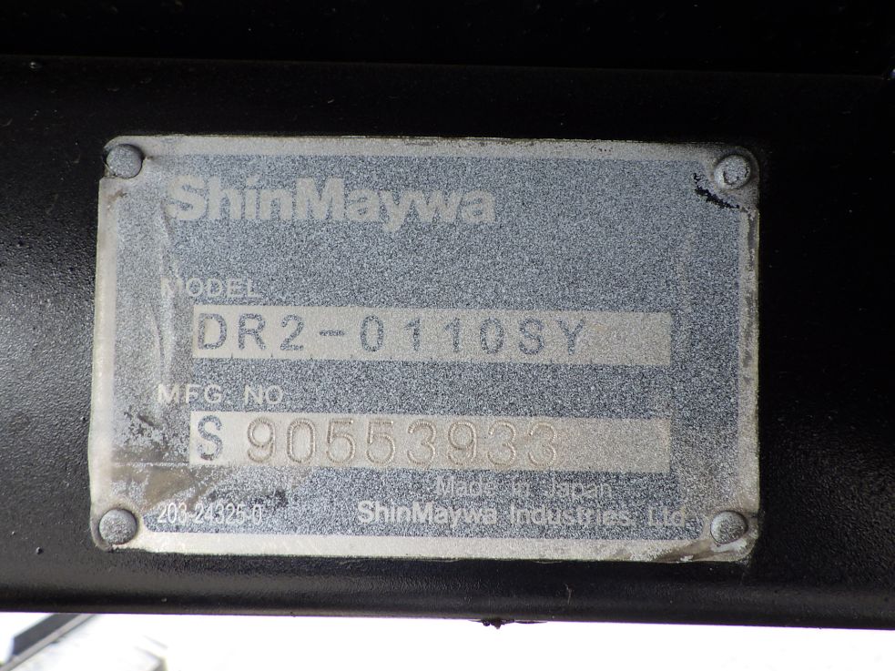 ボディーのプレートです。|三菱 キャンター TPG-FBA60(2WD)の写真12