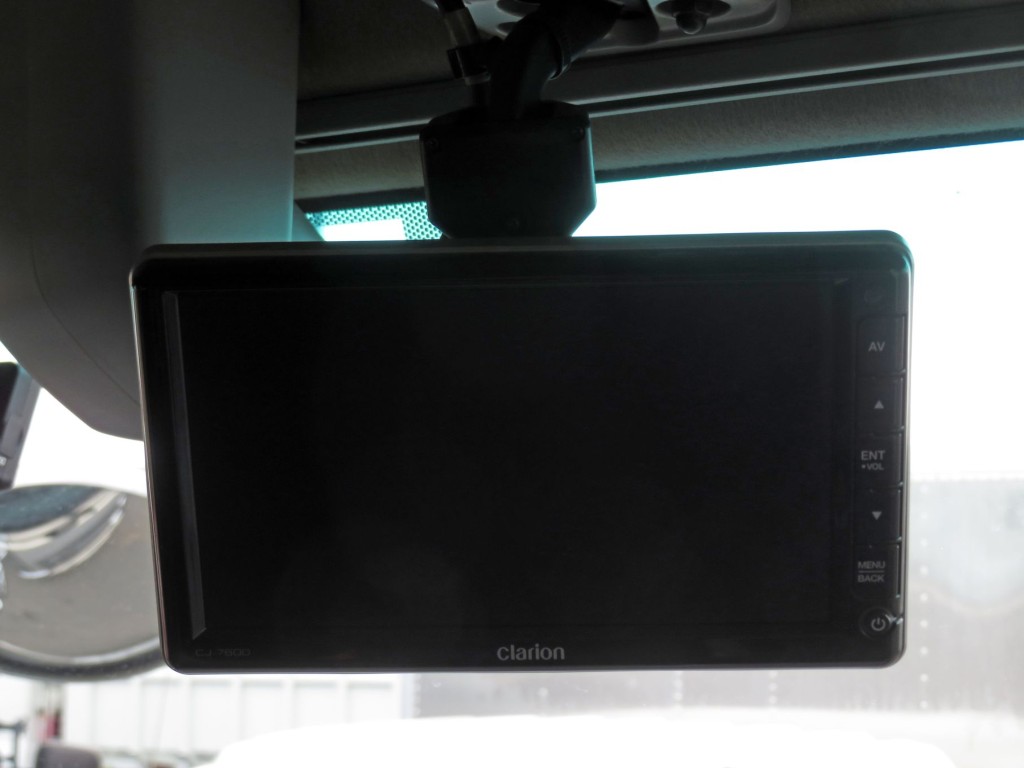 液晶バックモニター付きです。(作動未確認です)|いすゞ ギガ QKG-EXD52BDの写真23