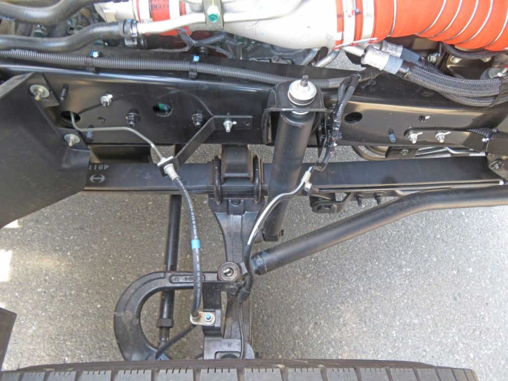 脚廻りに少し置きサビがあります。|日野 レンジャー 2KG-FD2ABG(2WD)の写真26