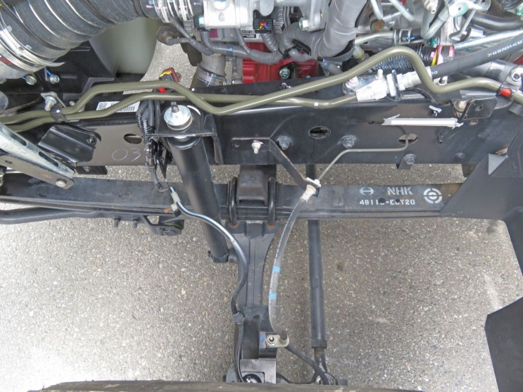 脚に周りに軽いサビがあります。|日野 レンジャー 2KG-FD2ABG(2WD)の写真32