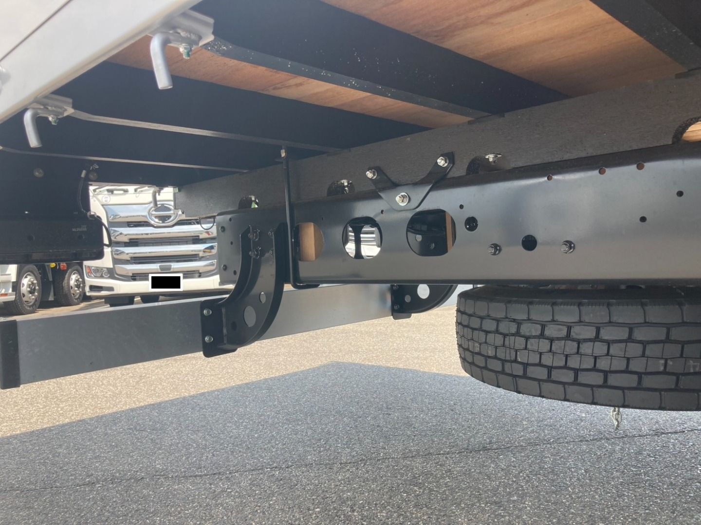 シャーシとネタの状態です。|三菱 ファイター 2KG-FK65F(2WD)の写真8