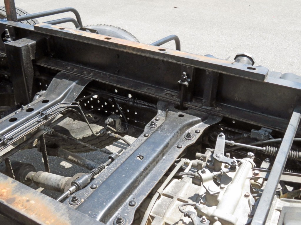 サブフレーム内側の状態です。|いすゞ フォワード TKG-FRR90S1(2WD)の写真46