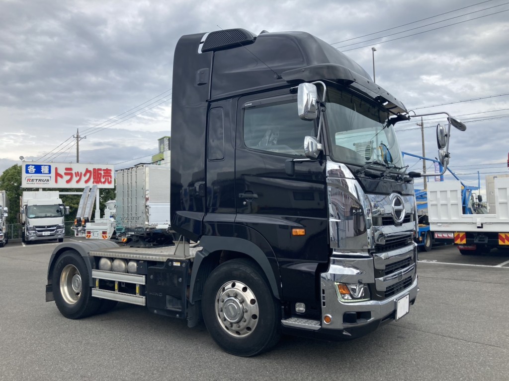 ハイルーフ、メッキパーツ、アルミホイール付き|日野 プロフィア 2DG-SH1EDGGの写真2