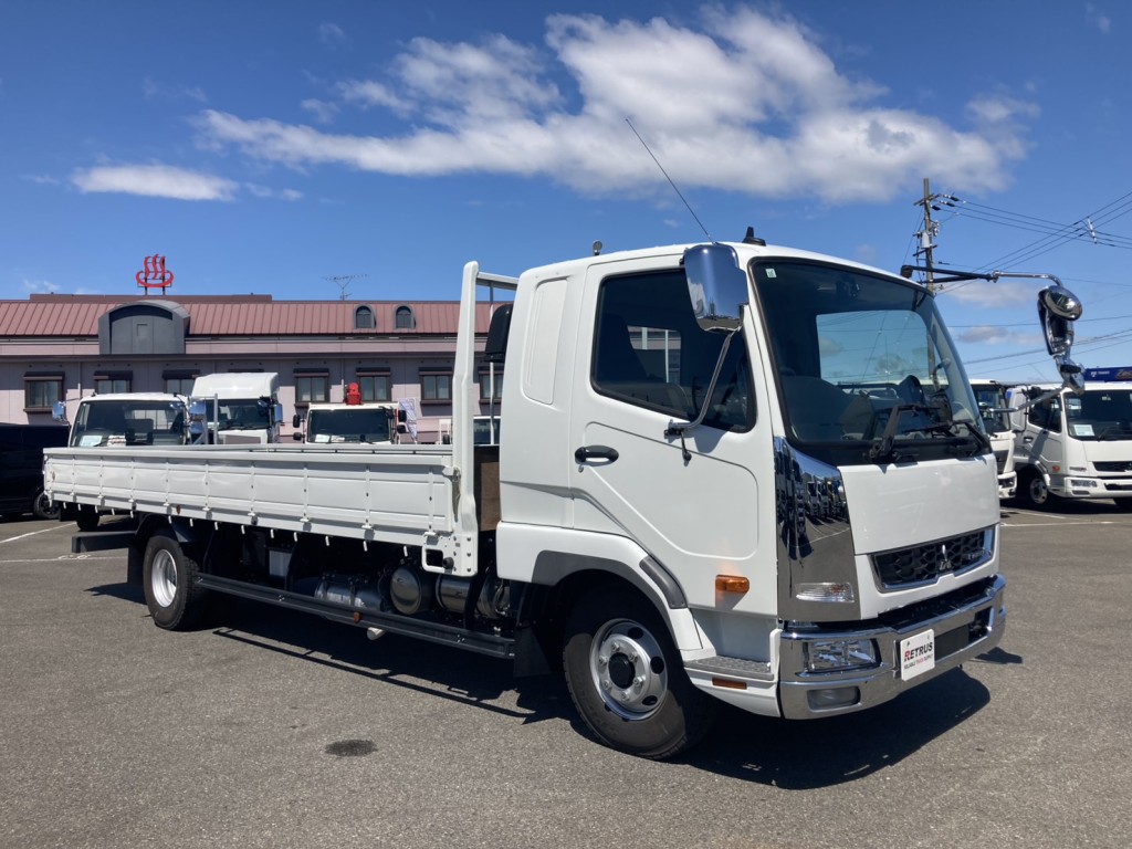 未使用の三菱ファイター62ワイド平ボデーです。(PTO付き)|三菱 ファイター 2KG-FK62F(2WD)の写真2
