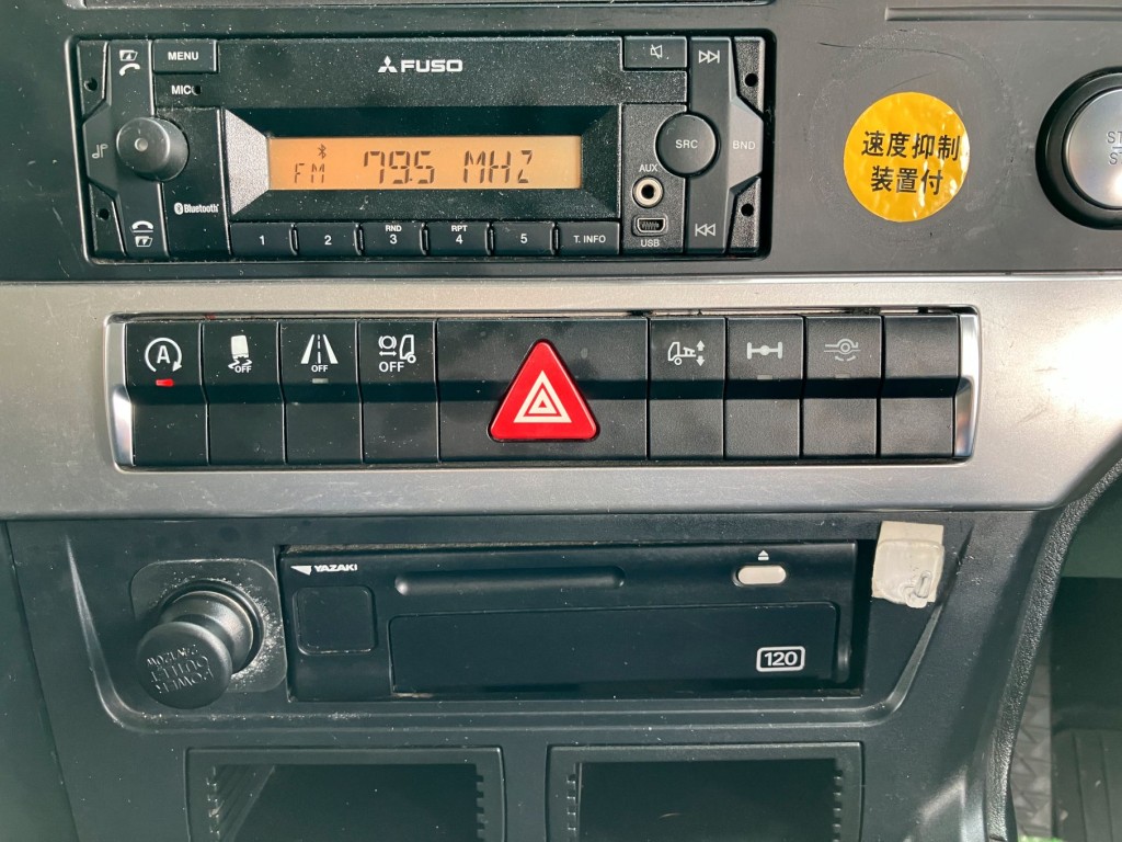 スイッチ類です。デフロック付きです|三菱 スーパーグレート 2RG-FP74HERの写真23