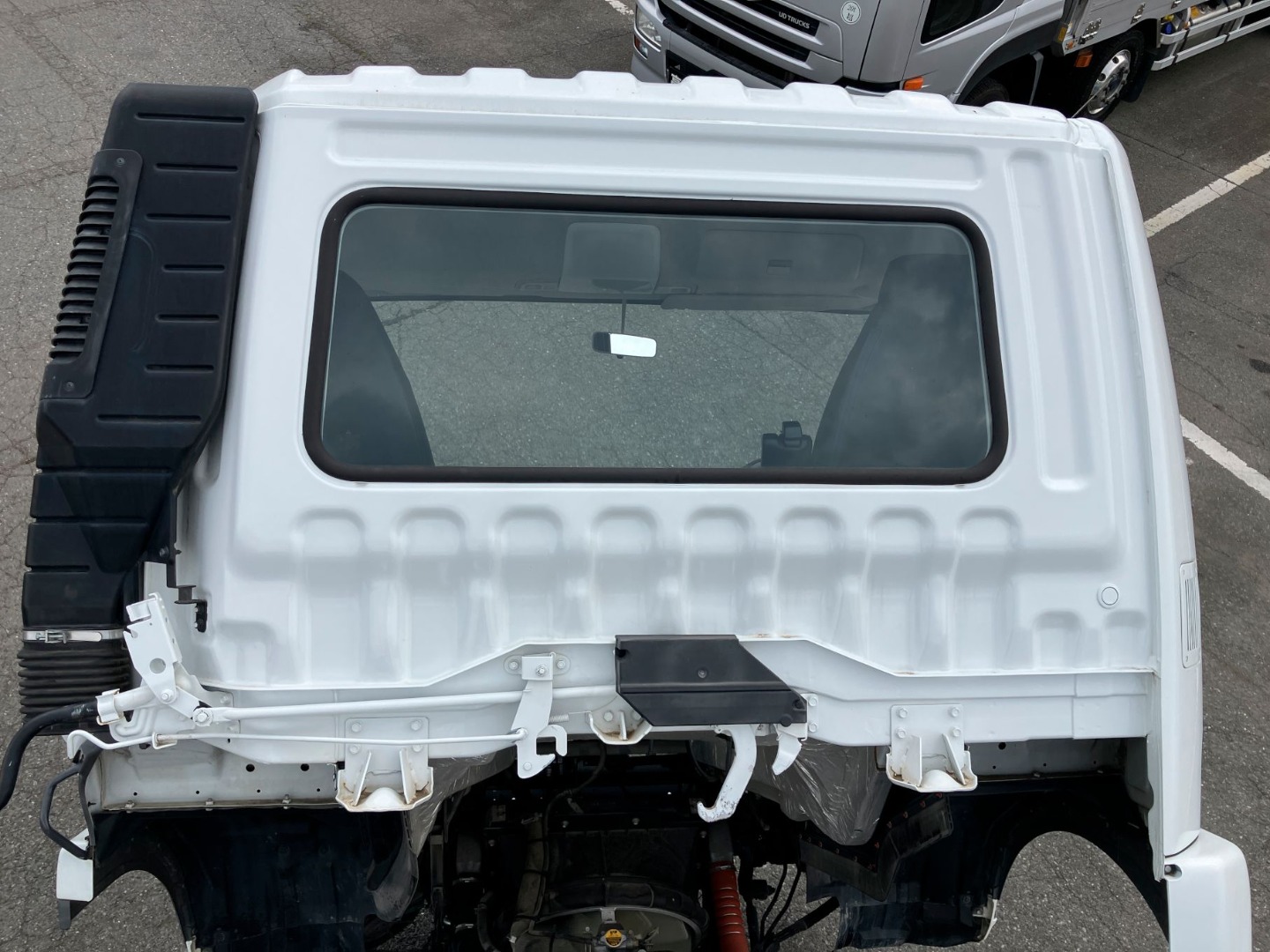 キャブバックの状態です。|三菱 ファイター 2KG-FK71F(2WD)の写真28