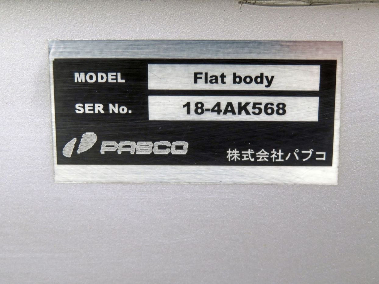 ボディーのプレートです。|日野 レンジャー 2KG-GK2ABAの写真12