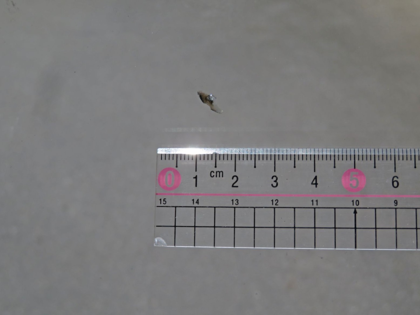 フロントガラスに飛び石跡があります。|三菱 スーパーグレート 2PG-FS75HZの写真20