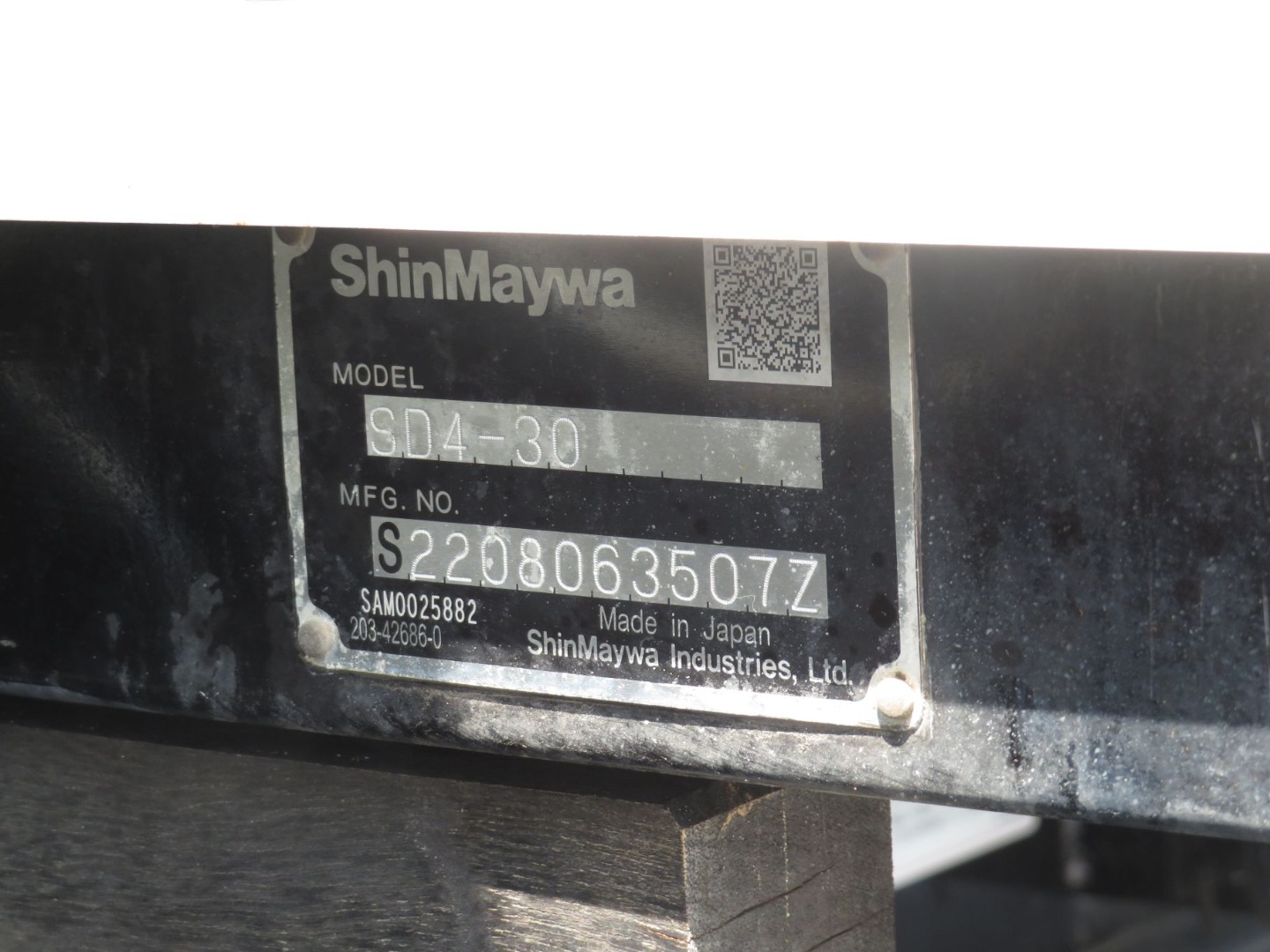 ダンプのプレートです。|三菱 キャンター 2PG-FEBM0(2WD)の写真27