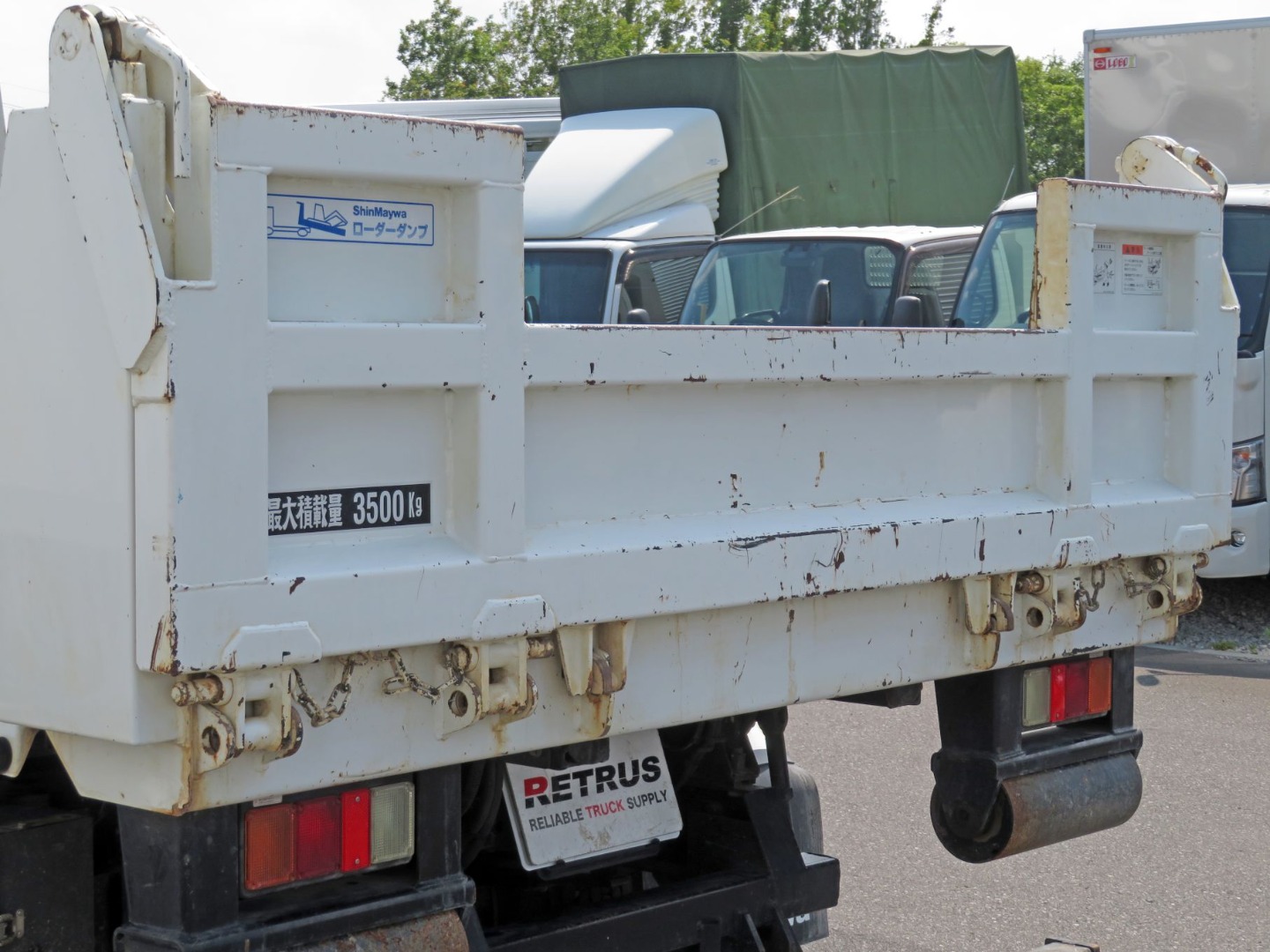 リア廻りの状態です。|三菱 キャンター 2PG-FEBM0(2WD)の写真40
