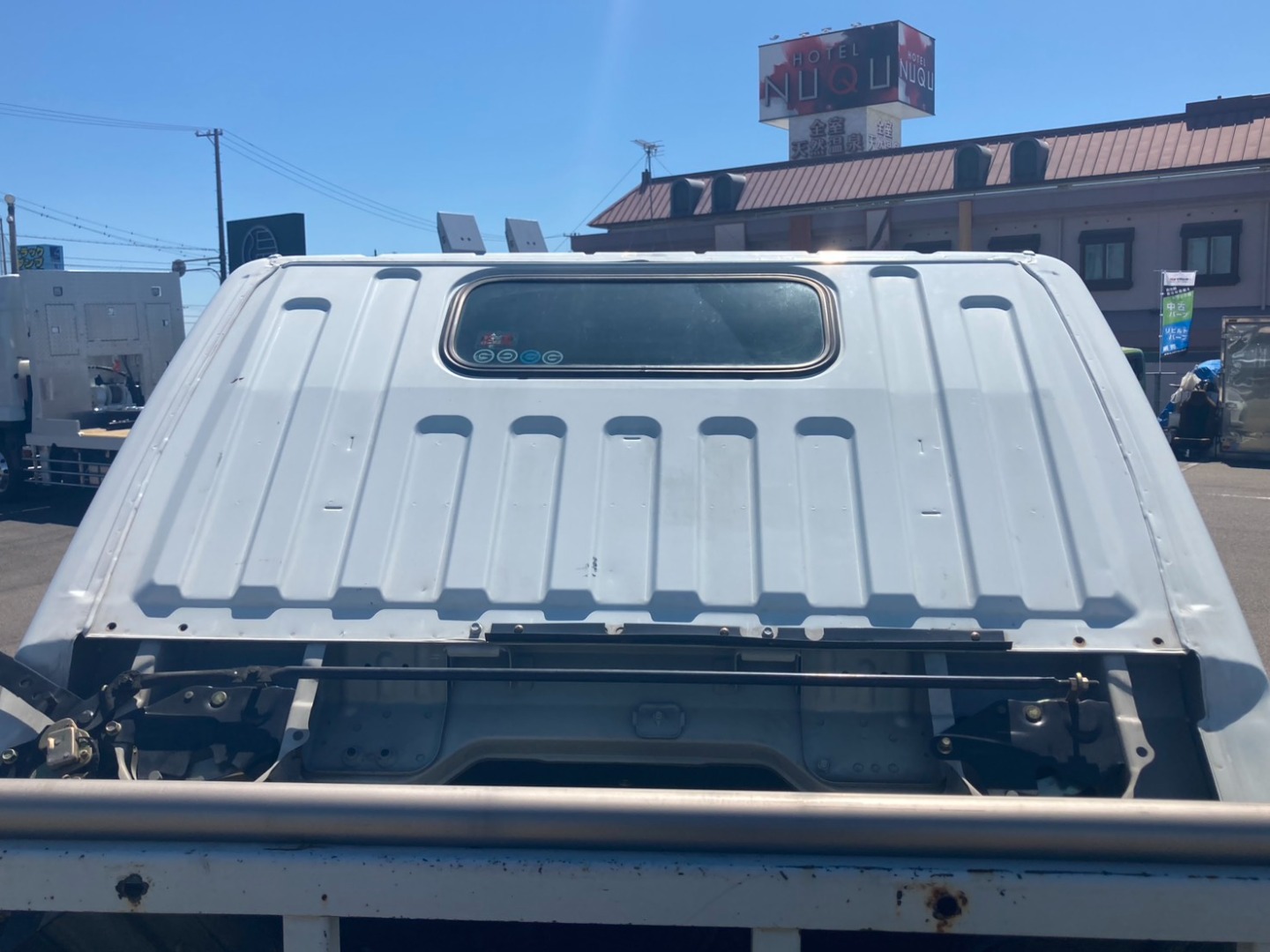 キャブバックの状態です。|三菱 キャンターガッツ KK-FB70ABX(2WD)の写真26