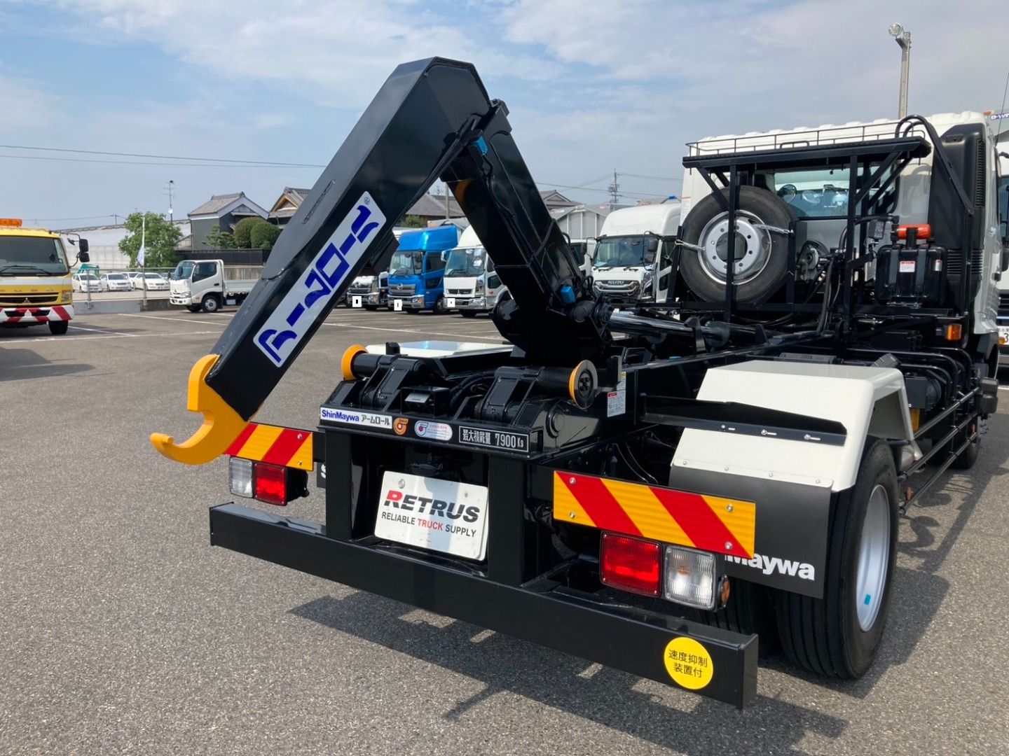 リアテール周りです。|日野 レンジャー 2KG-FE2ACAの写真23