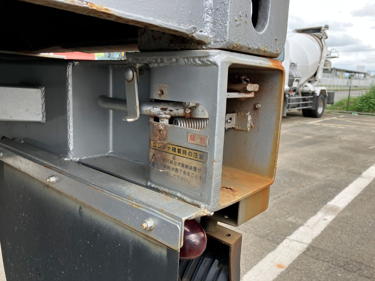 緊締装置の状態です。|フルハーフ  KFKGF240の写真48