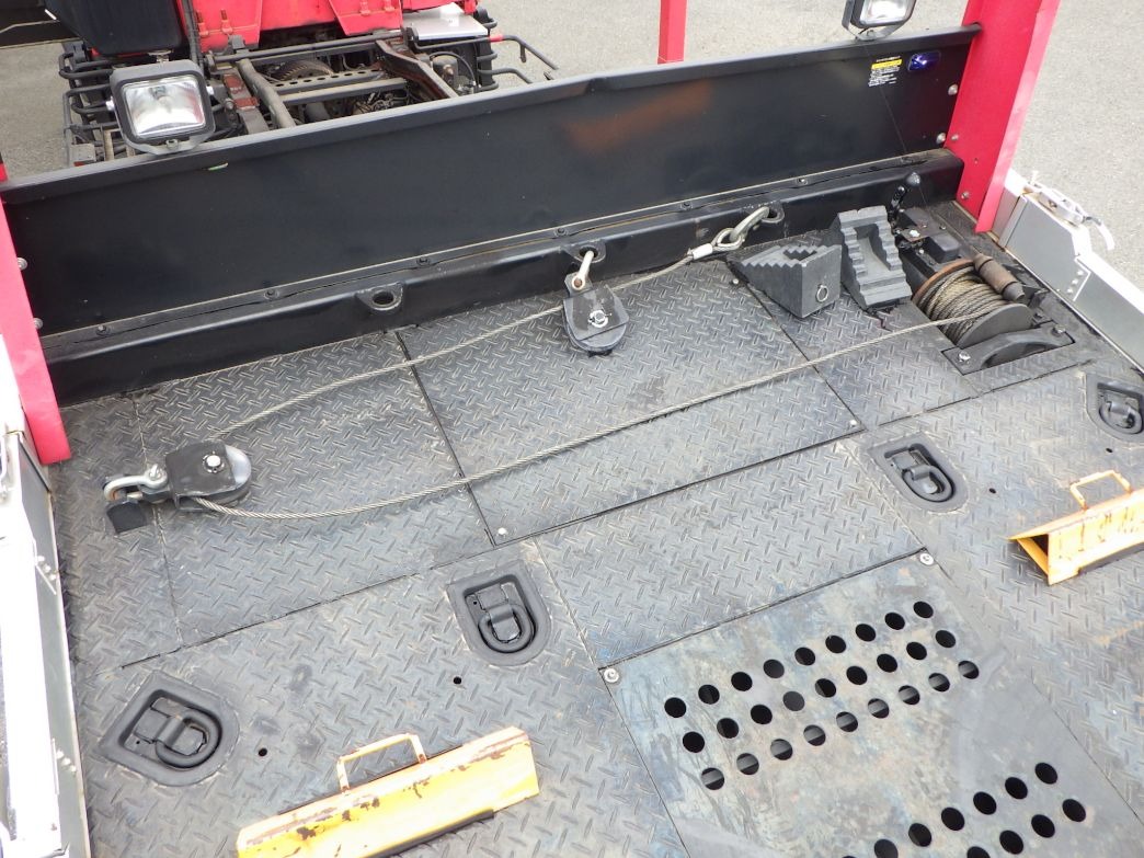 荷台前方ウインチの状態です。|日野 レンジャー TKG-GC7JKAAの写真9