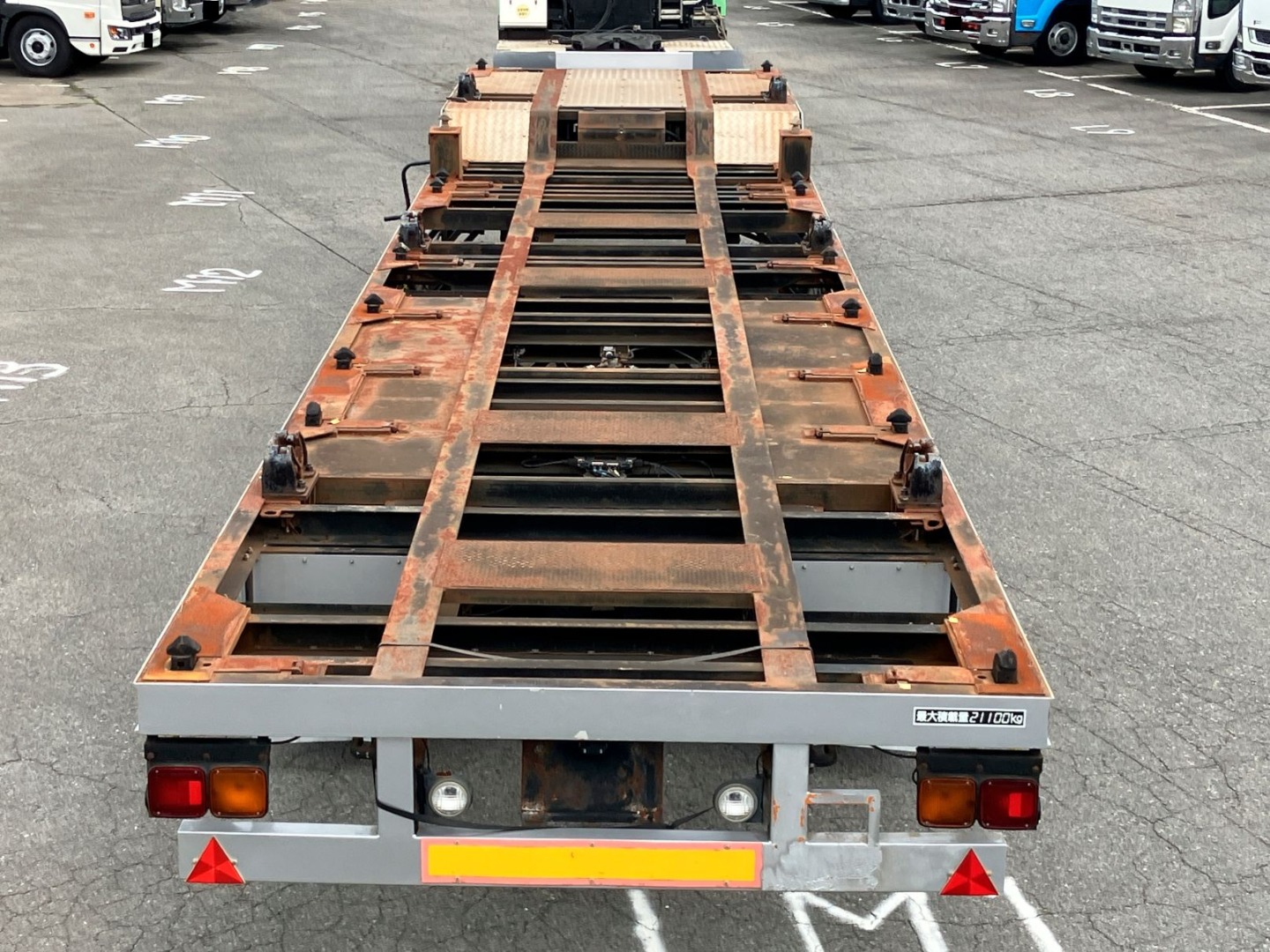 後方から見た荷台全体の状態です。|日通  NT2280改の写真18