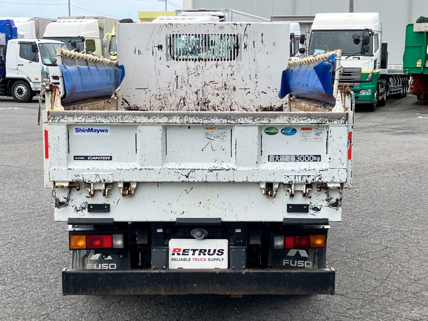 リヤ周りの状態です。|三菱 キャンター 2RG-FBA60(2WD)の写真8