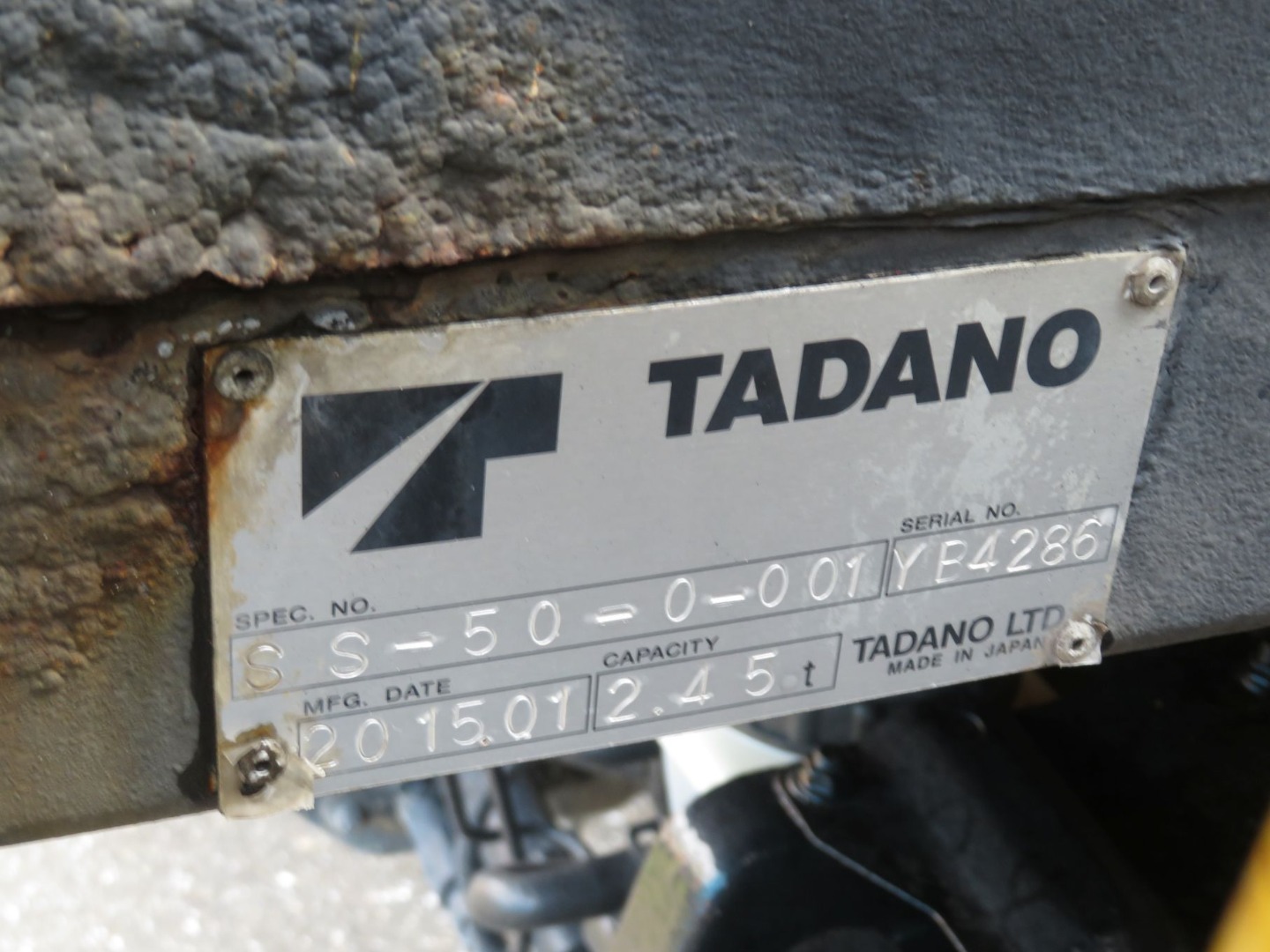 上物のプレートです。|日野 レンジャー TKG-FC9JJAG(2WD)の写真29