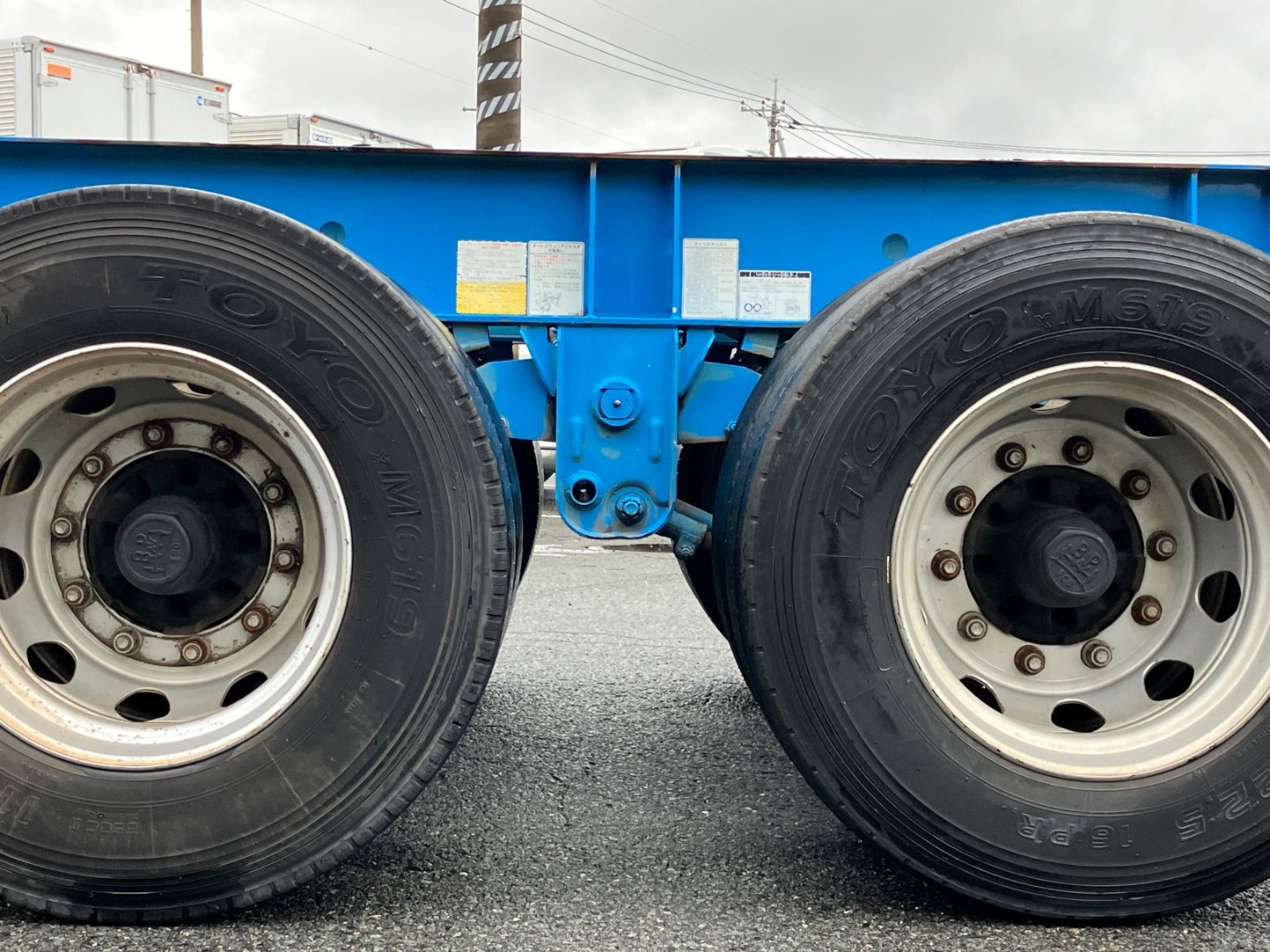 タイヤ間の状態です。|トレクス NCCTB34081の写真5