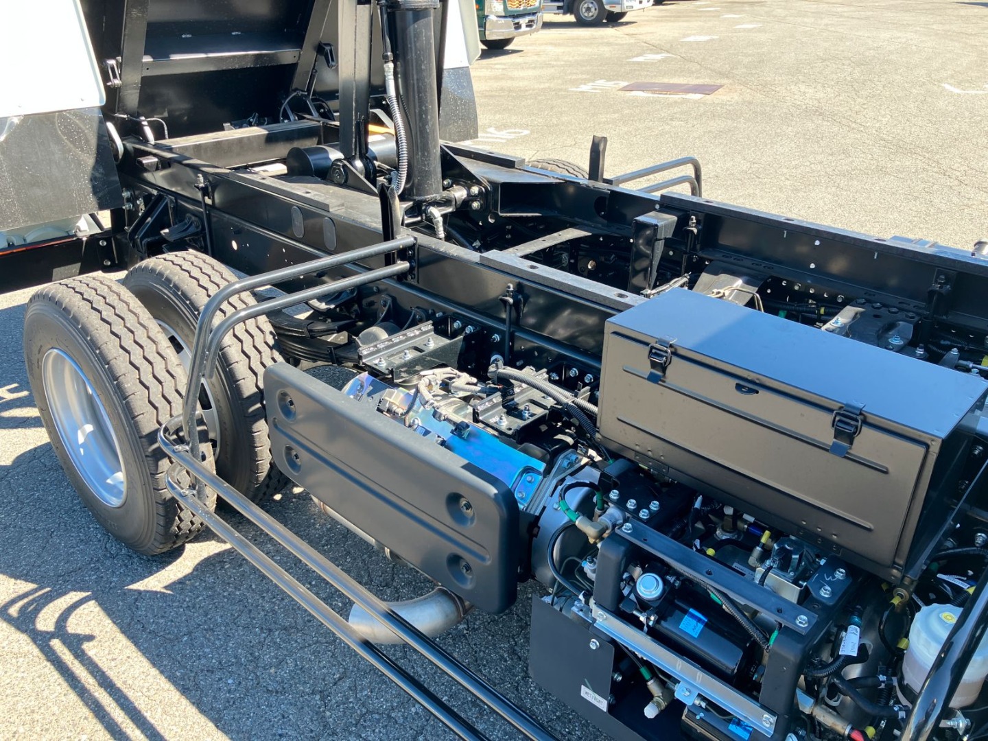 シャシ及びサブフレームの状態です。|いすゞ フォワード 2RG-FRR90S4(2WD)の写真14