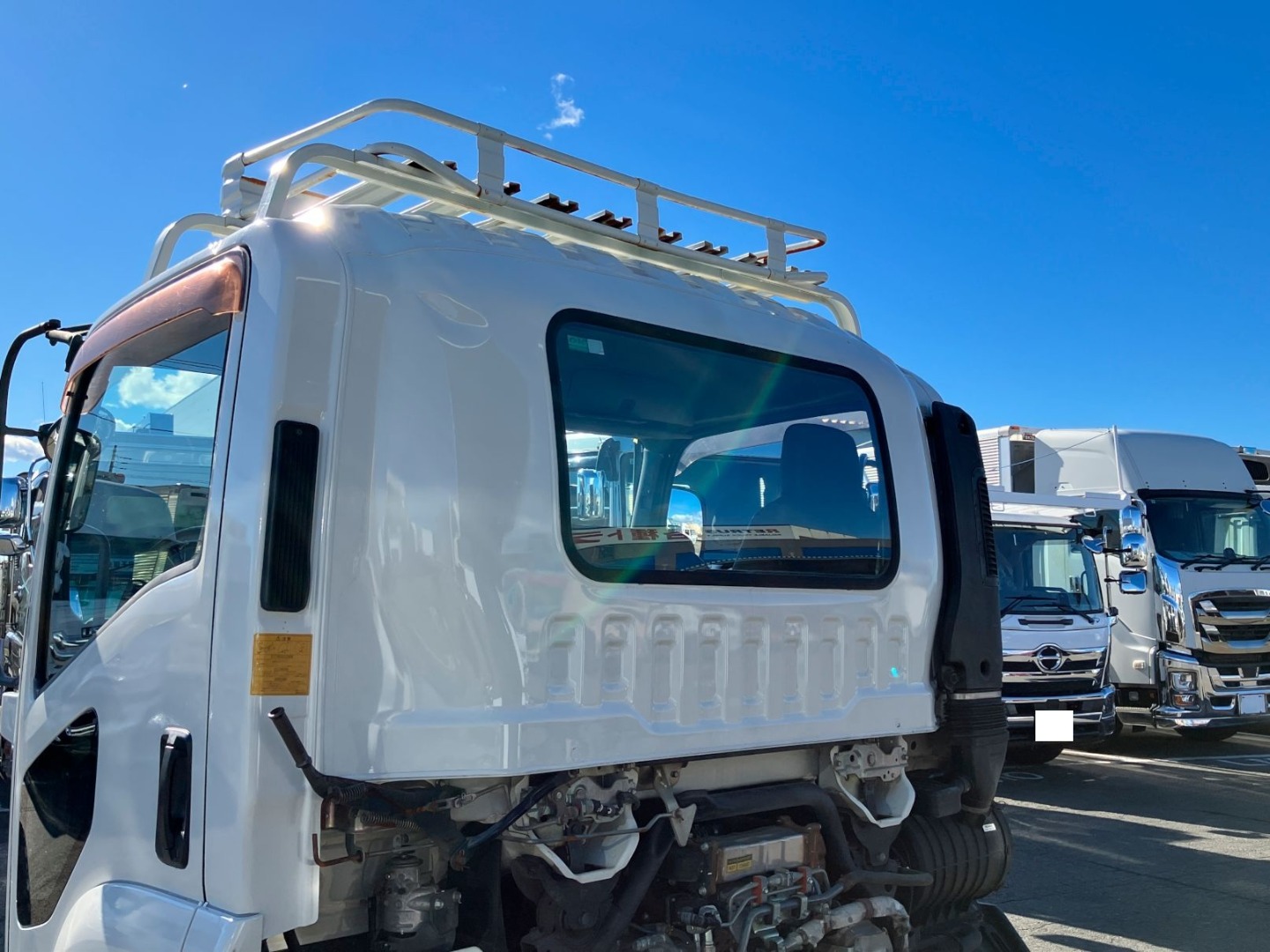 キャブバックの状態です。|いすゞ フォワード TKG-FRR90S1(2WD)の写真32