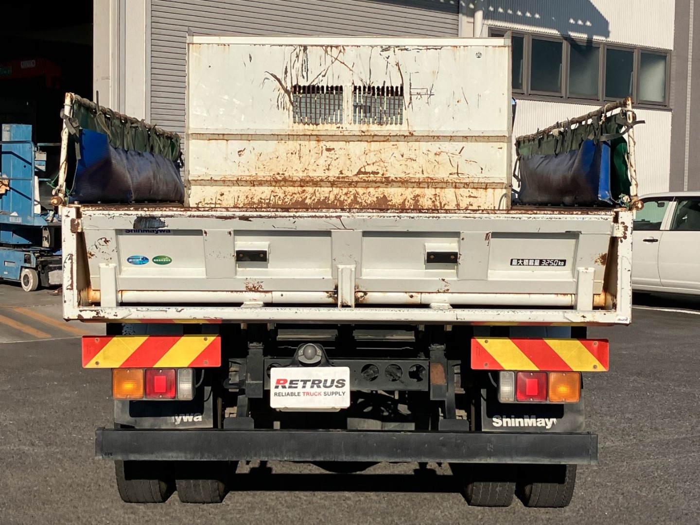 リヤ周りの状態です。|三菱 ファイター 2KG-FK72F(2WD)の写真7