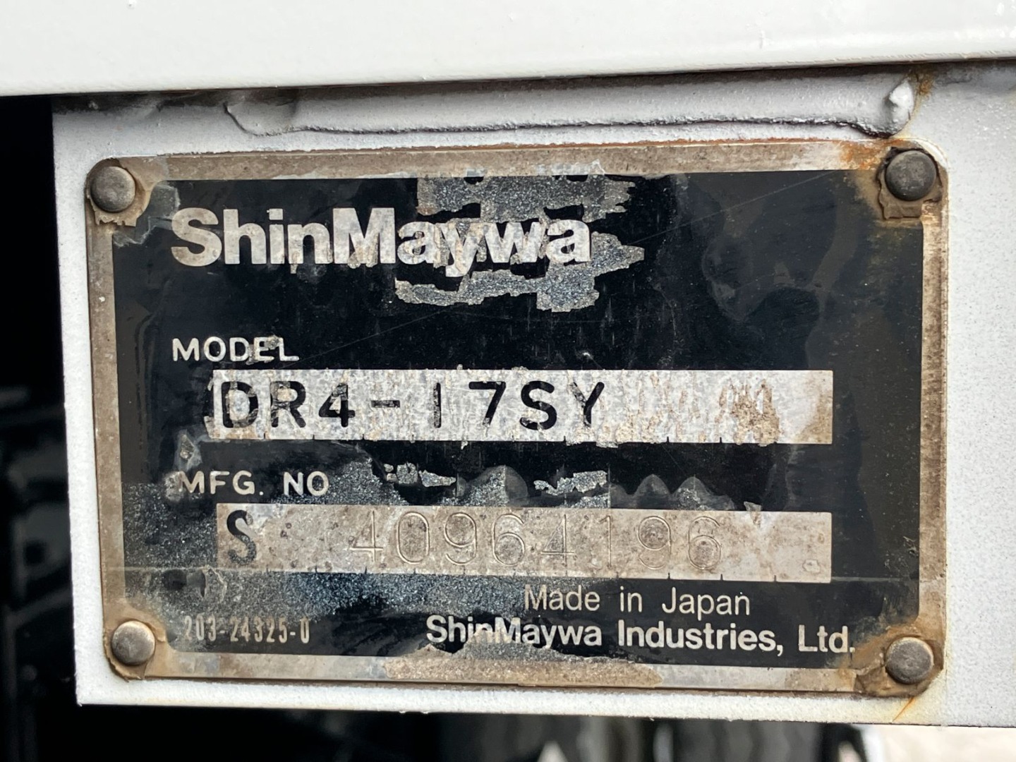 上物のプレートです。|日野 レンジャー TKG-FC9JCAP(2WD)の写真31