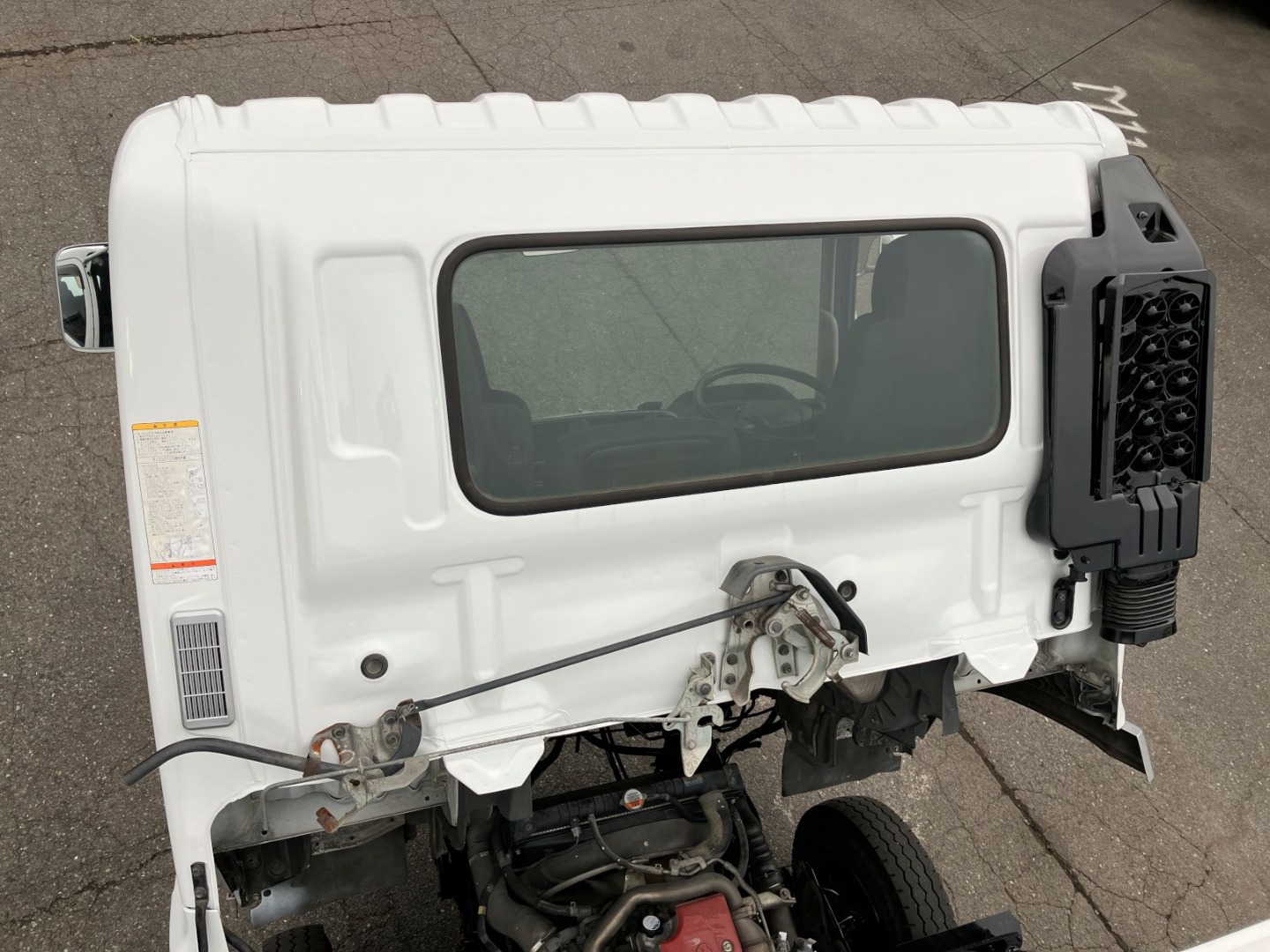 キャブバックの状態です。|日野 レンジャー TKG-FC9JCAP(2WD)の写真45
