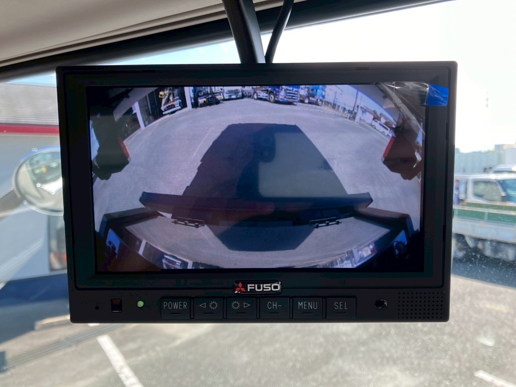 液晶バックモニター付きです。|三菱 スーパーグレート 2PG-FV80VYの写真18