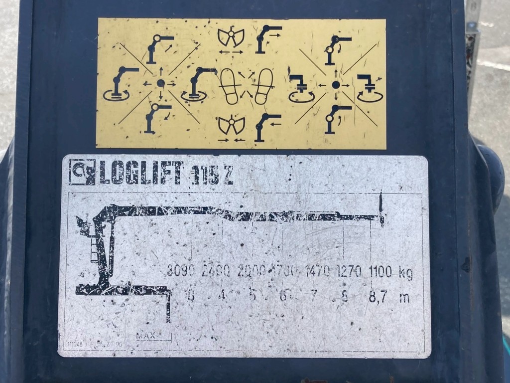 作業半径図|日野 プロフィア QPG-FS1EWEAの写真11