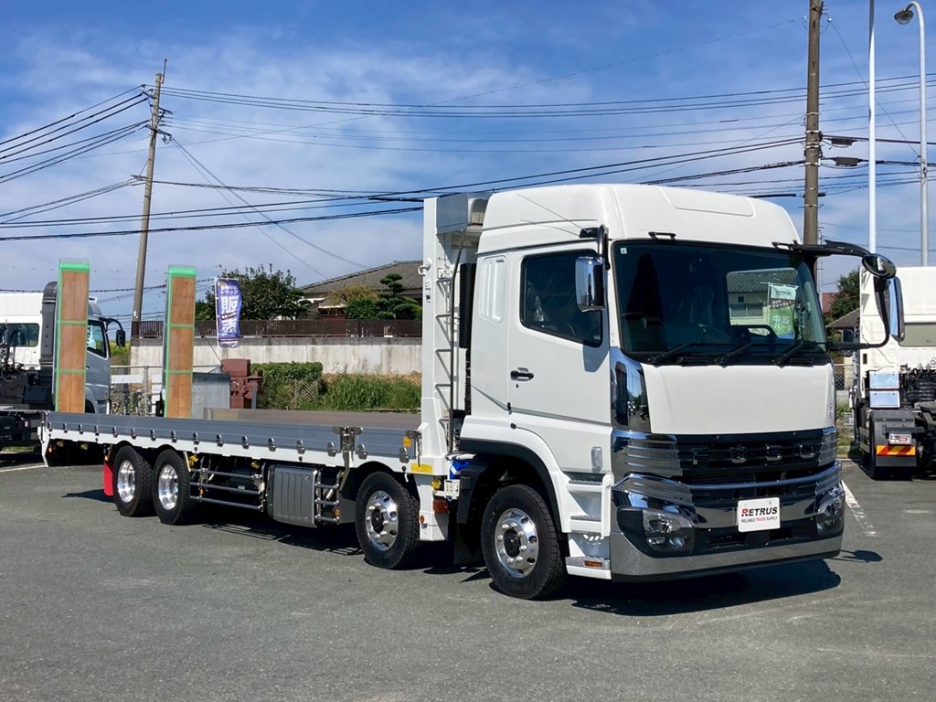 ホイールはアルミ製です。|三菱 スーパーグレート 2PG-FS84VZの写真2