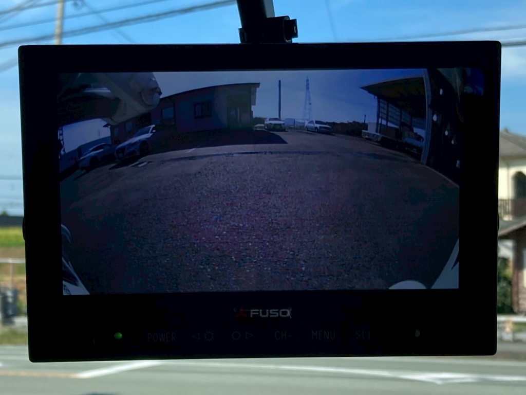 液晶バックモニター付きです。|三菱 スーパーグレート 2PG-FS84VZの写真25