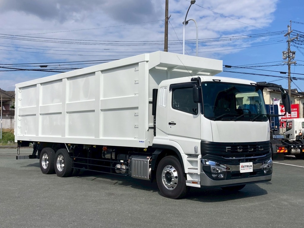 ホイールはアルミ製です。|三菱 スーパーグレート 2PG-FV84VZの写真2