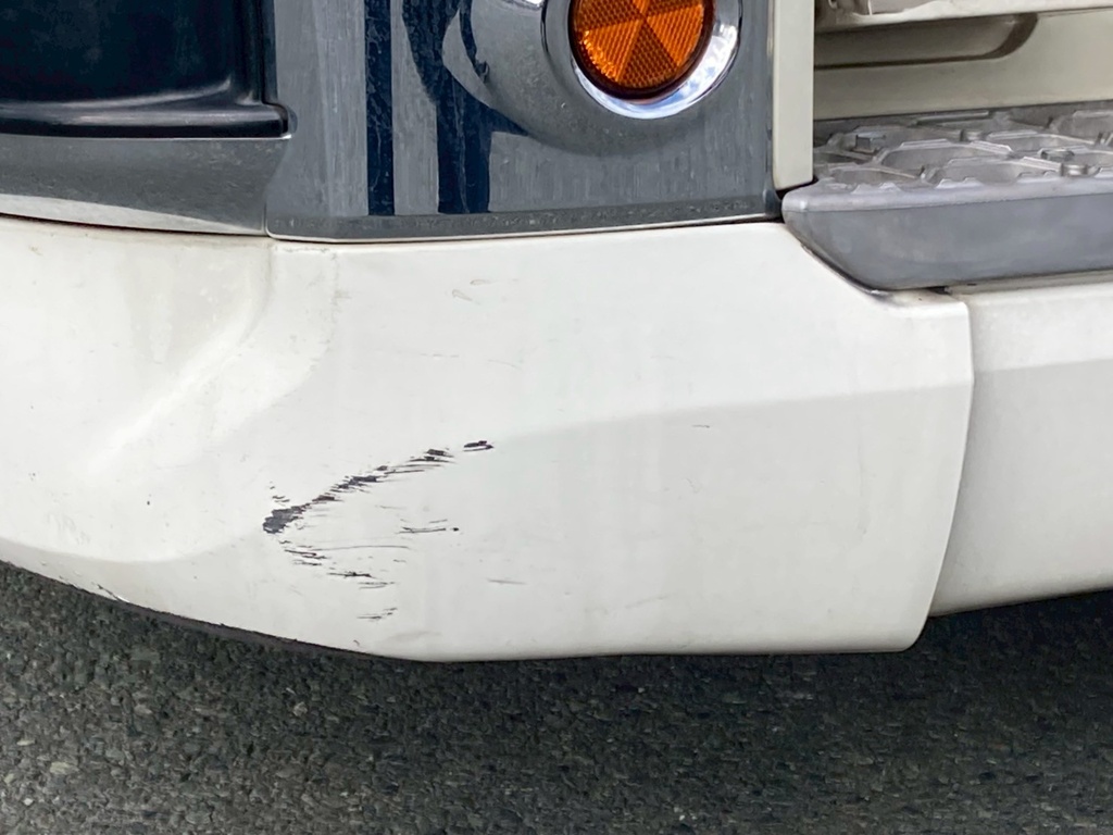 左スカート側面にもすり傷が有ります|日野 プロフィア 2DG-FR1AHGの写真15