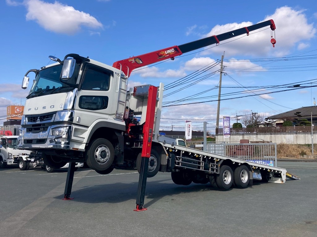 4段セルフレーンです|三菱 スーパーグレート 2KG-FS70HZの写真1