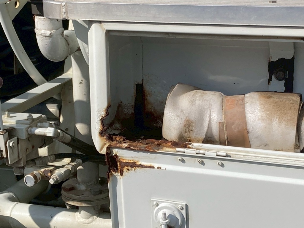 腐食|三菱 ファイター 2KG-FK61F(2WD)の写真37