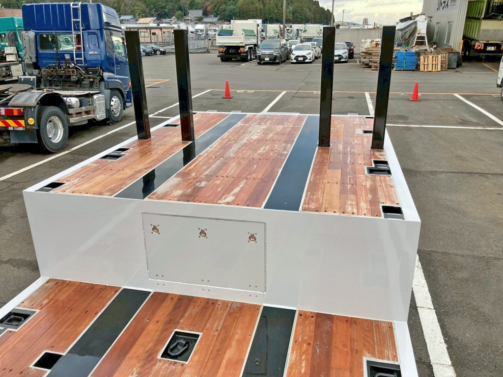 前方は段落ち仕様です。|トレクス PLB34114改の写真11