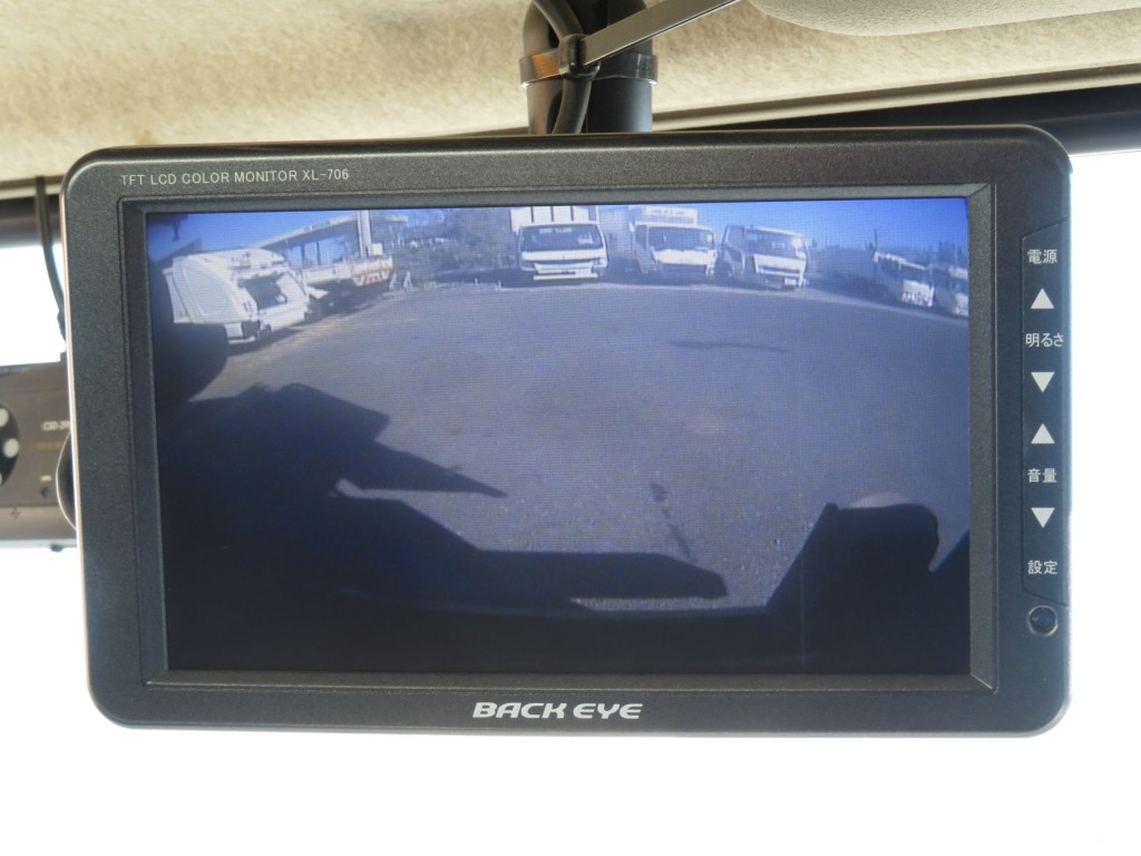 液晶バックモニター付きです。|三菱 スーパーグレート QKG-FV50VXの写真46