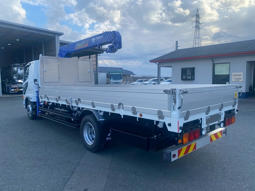 丁番、ロープ穴、掛金はステンレスです|三菱 ファイター 2KG-FK62FZの写真4