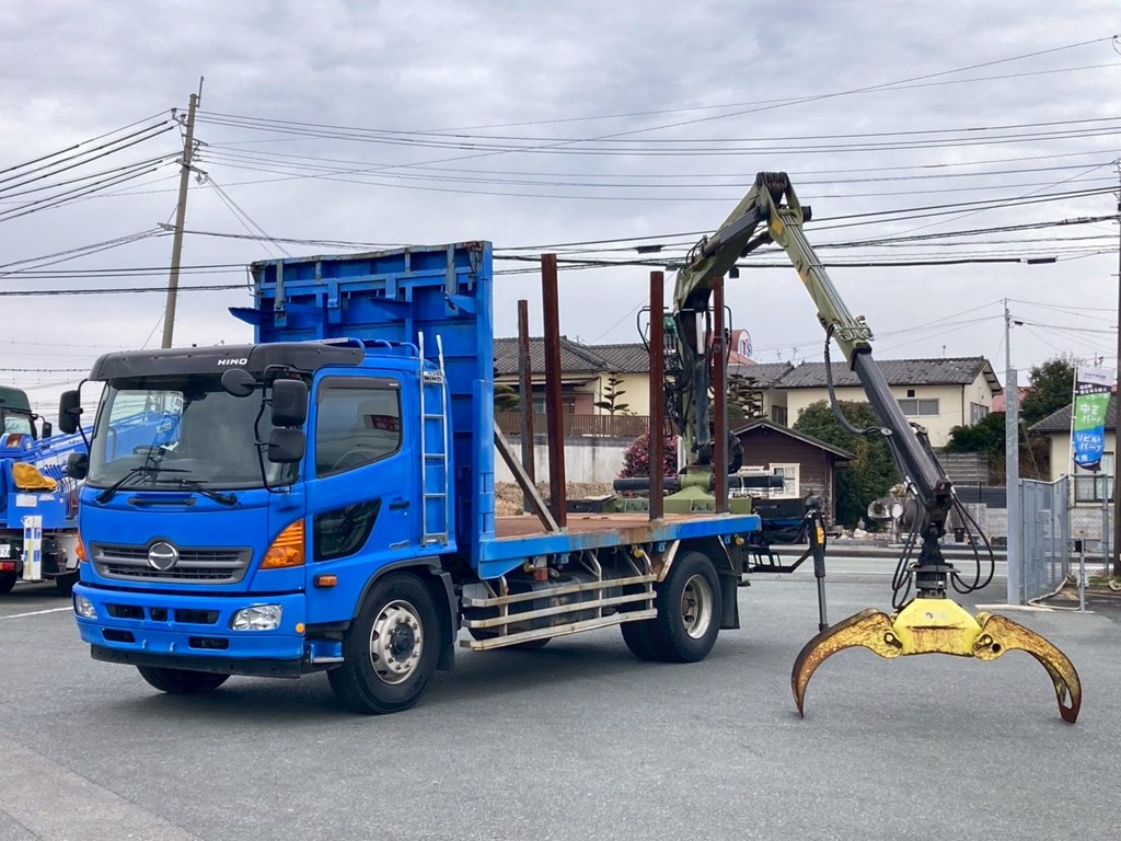 木材グラップル付きです|日野 レンジャー LDG-FG8JJAAの写真1