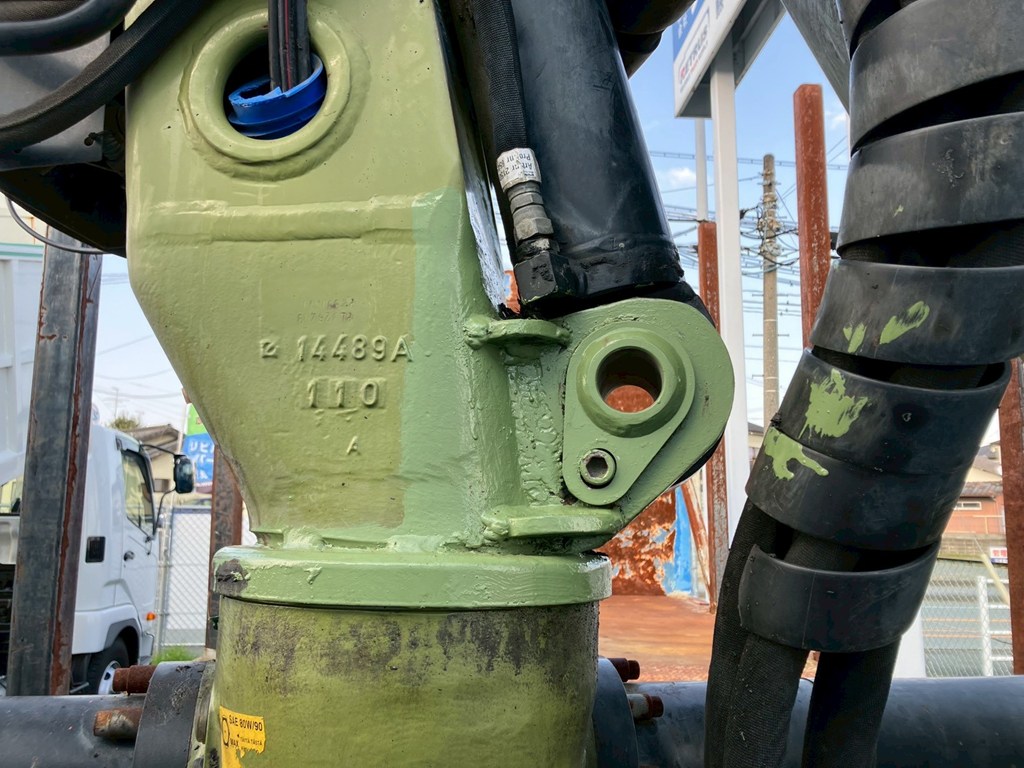 シリンダーブラケットに溶接補修箇所があります。|日野 レンジャー LDG-FG8JJAAの写真35