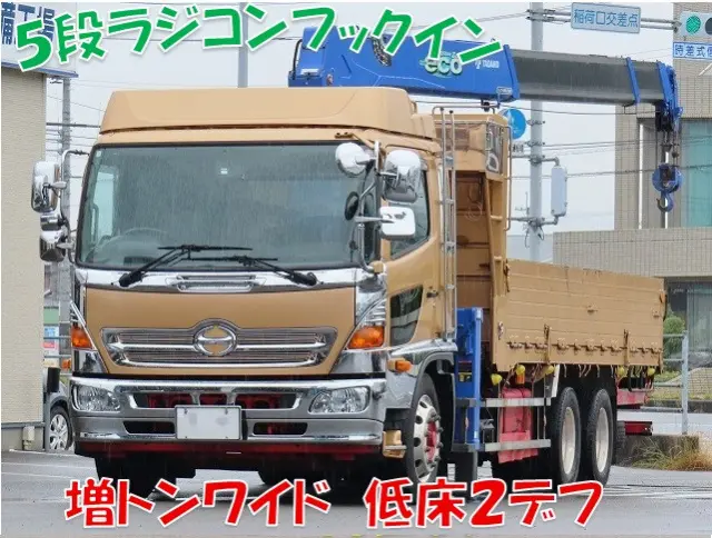 日野 レンジャー LDG-GK8JNAA(6x4)の写真1