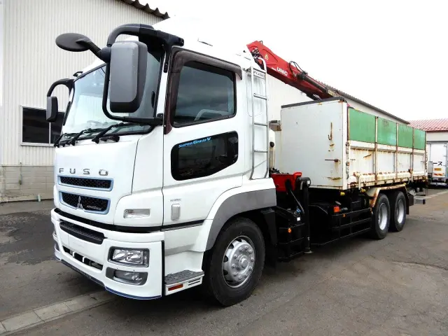三菱 スーパーグレート QPG-FV60VY(6x4)の写真1