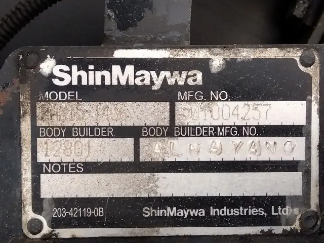 日野 レンジャー BDG-GK8JRWA(6x4)の写真16