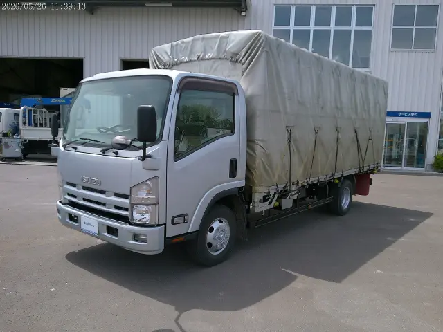 いすゞ エルフ SDG-NPS85AR(4WD)の写真1